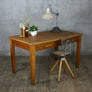 Vintage Rustic Oak Solicitors Desk
