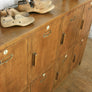 Vintage Industrial Oak School Lockers
