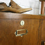 Vintage Industrial Oak School Lockers