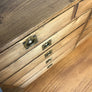 Vintage Pine Apothecary Handmade Drawers