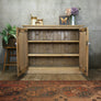 vintage_rustic_pine_linen_cupboard