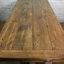 Reclaimed A-frame Rustic Trestle Table & Benches