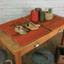 Vintage Industrial School Desk Table Shop Display