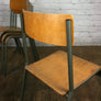 Vintage Tubular Steel JUNIOR height School Stacking Chairs - GREY x 1 (30 available)