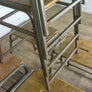 8 Vintage School Laboratory Stacking Stools