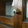Vintage Teak School Laboratory Cabinet