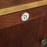 Vintage School Single Laboratory Cabinet - 2705c