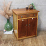 Vintage School Single Laboratory Cabinet - 2705c