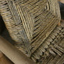 Vintage Mid Century Sisal Woven Armchair