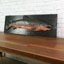 Vintage Plaster Cast Salmon for an Angling fan, Restaurant or Retail Display