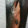 Vintage Plaster Cast Salmon for an Angling fan, Restaurant or Retail Display
