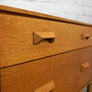 Mid Century Stag Oak Chest of Drawers/Sideboard