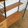 Vintage Ladderax Modular Shelving Unit