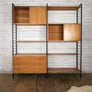 Vintage Ladderax Modular Shelving Unit