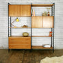 Vintage Ladderax Modular Shelving Unit