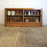 Vintage Dewhursts Sylko Oak Habedashery Display Cabinet