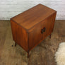 Mid Century Teak LP Vinyl Cabinet