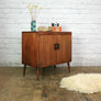 Mid Century Teak LP Vinyl Cabinet