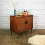 Mid Century Teak LP Vinyl Cabinet