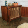 Mid Century Teak LP Vinyl Cabinet
