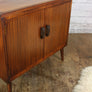 Mid Century Teak LP Vinyl Cabinet