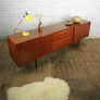 Large Mid Century Teak Sideboard