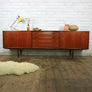 Large Mid Century Teak Sideboard