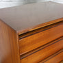 Vintage Rosewood & Teak Tallboy Chest of Drawers