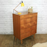 Vintage Austinsuite Teak Tallboy Chest of Drawers