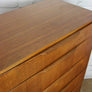 Vintage Austinsuite Teak Tallboy Chest of Drawers