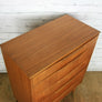 Vintage Austinsuite Teak Tallboy Chest of Drawers