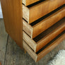 Vintage Austinsuite Teak Tallboy Chest of Drawers