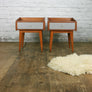 *A Pair* of Mid Century Teak Bedside Tables