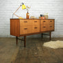 Vintage Teak Lowline Chest of Drawers