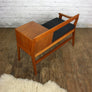 Vintage Chippy Heath Teak Telephone Seat