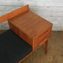 Vintage Chippy Heath Teak Telephone Seat