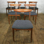 **For Jolene** Vintage Younger Fonseca Extending Dining Table & 6 x dining chairs all newly upholstered