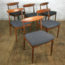**For Jolene** Vintage Younger Fonseca Extending Dining Table & 6 x dining chairs all newly upholstered