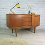 Vintage Petite Mid Century Teak Sideboard