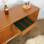 Petite Jentique Mid Century Teak Sideboard/Media Cabinet