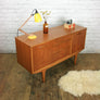 Petite Jentique Mid Century Teak Sideboard/Media Cabinet