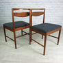 6 Vintage 1970s McIntosh Teak Dining Chairs