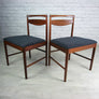 6 Vintage 1970s McIntosh Teak Dining Chairs