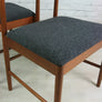 6 Vintage 1970s McIntosh Teak Dining Chairs
