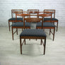 6 Vintage 1970s McIntosh Teak Dining Chairs
