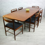 Vintage 1970s McIntosh Teak Extending Dining Table