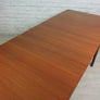 Vintage 1970s McIntosh Teak Extending Dining Table