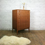 Vintage McIntosh Teak Tallboy Chest of Drawers