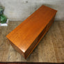 Mid Century Small Teak Sideboard / Media Cabinet - 1012c
