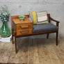 Chippy Heath Teak Telephone Seat - #1706i